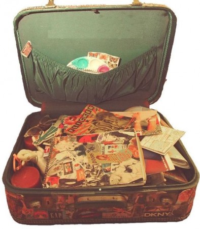 Baggage is any number of bags, cases and containers which hold a traveller's articles during transit.